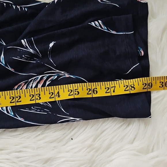 Love Ryan Navy Blue with Print Spaghetti Strap Jumpsuit - Picture 16 of 16